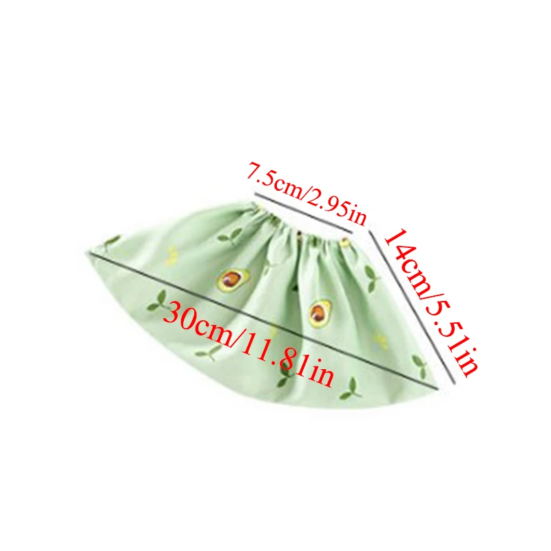 1 Pair Washed Cloth Shoes Covers Thick Wear-resistant Foot Cover Women Girls Indoor Dust Foot Cover Solid Color Shoe Accessories