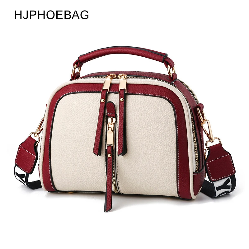 

HJPHOEBAG Luxury women's handbag fashion designer shoulder messenger bag ladies pu leather shell bag Bolsas Feminina YC332