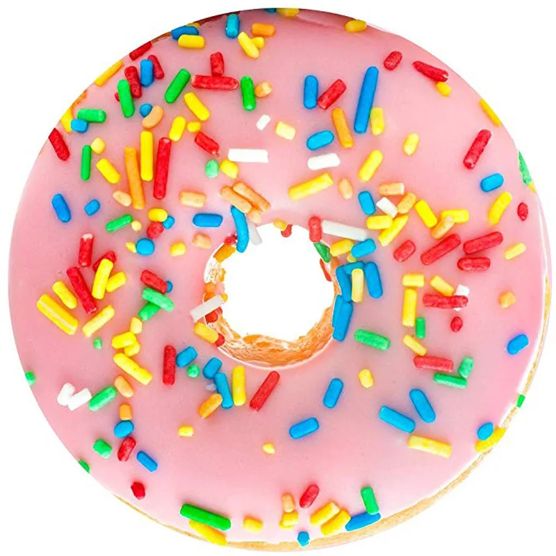 Одеяло для блинов пончиков колец супермягкое фланелевое одеяло пиццы круглый