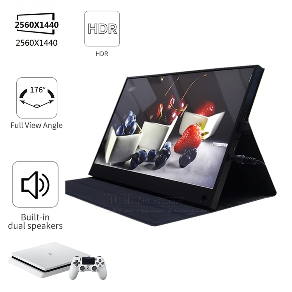 5 дюймовый дисплей 13 3x2560 2K поддерживает игровую консоль/раздельный экран