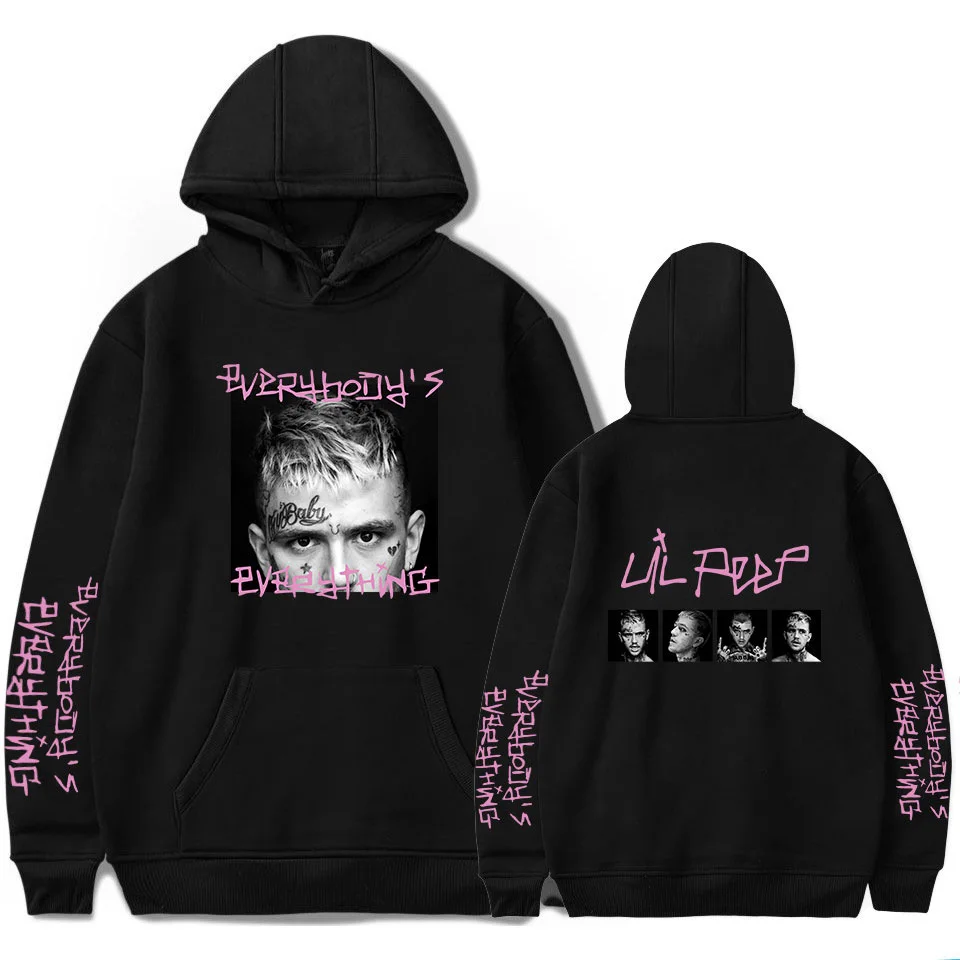 Новинка хип хоп Lil толстовки с открытым носком Hell Boy Lil. Peep мужской Женский пуловер