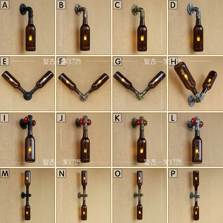 Лофт в промышленном стиле ностальгический с переключателем персонализированный