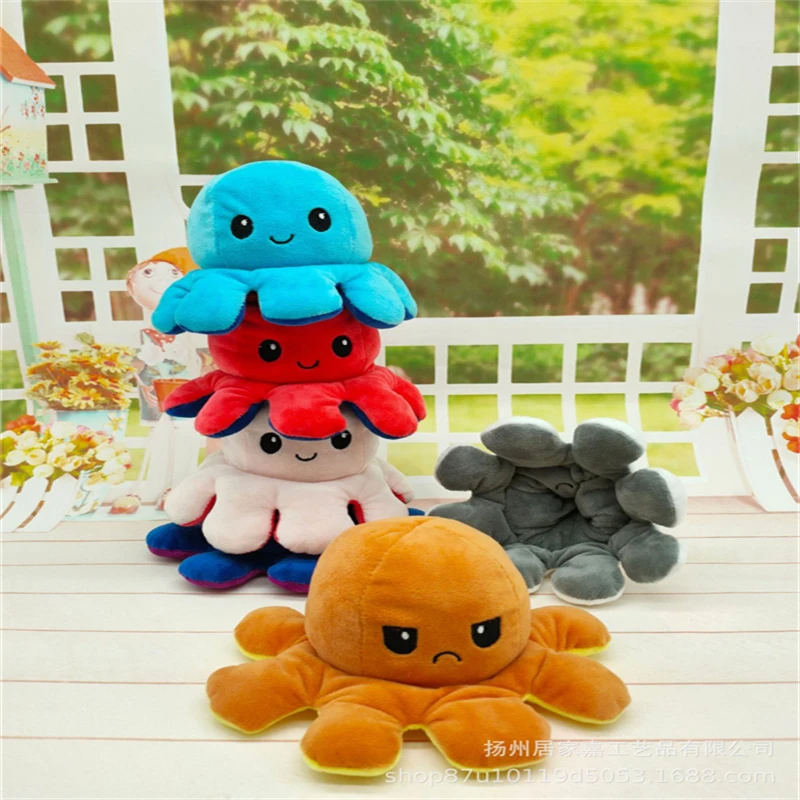 

Turno Fidget Flip Octopu Flip Birthday Ornaments Toys Newly-arrived Home Supply Mascot Toys Autism Sensory Pulpo Octopus