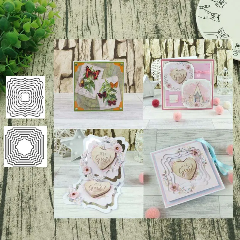 Металлические Вырубные штампы в классическом стиле вырезанные формы для