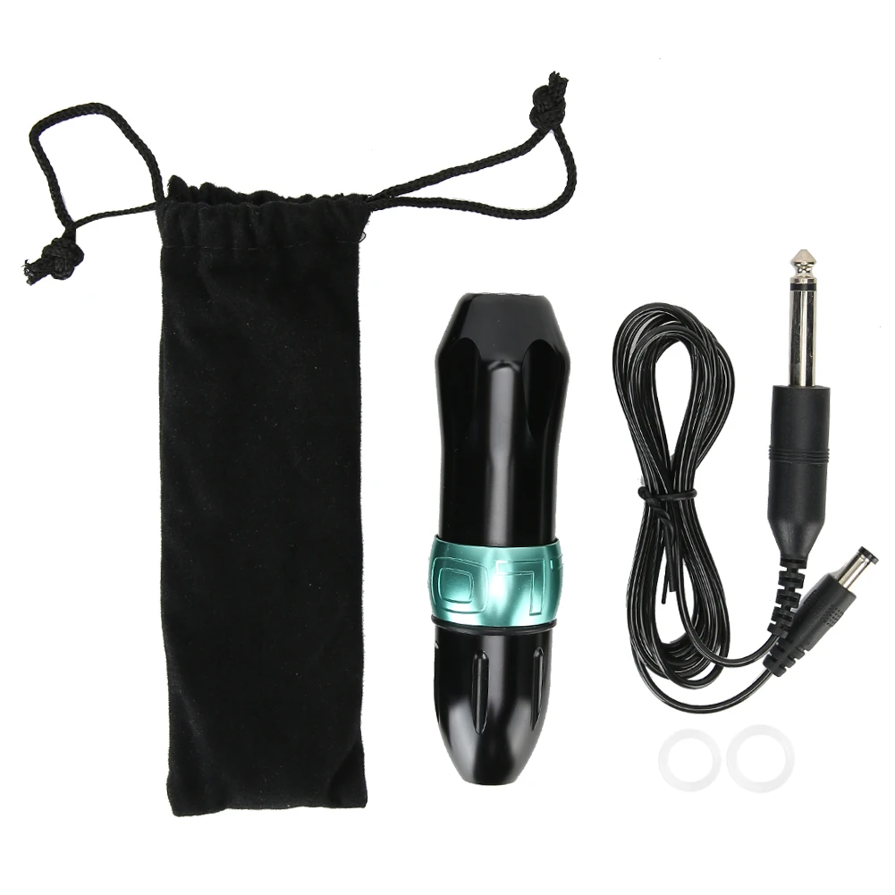 

Green Tattoo Pen Strong Motor Tattoos Machine Liner Shader Machine DC Interface Professional Artist Eyebrow Pens Makeup Tools