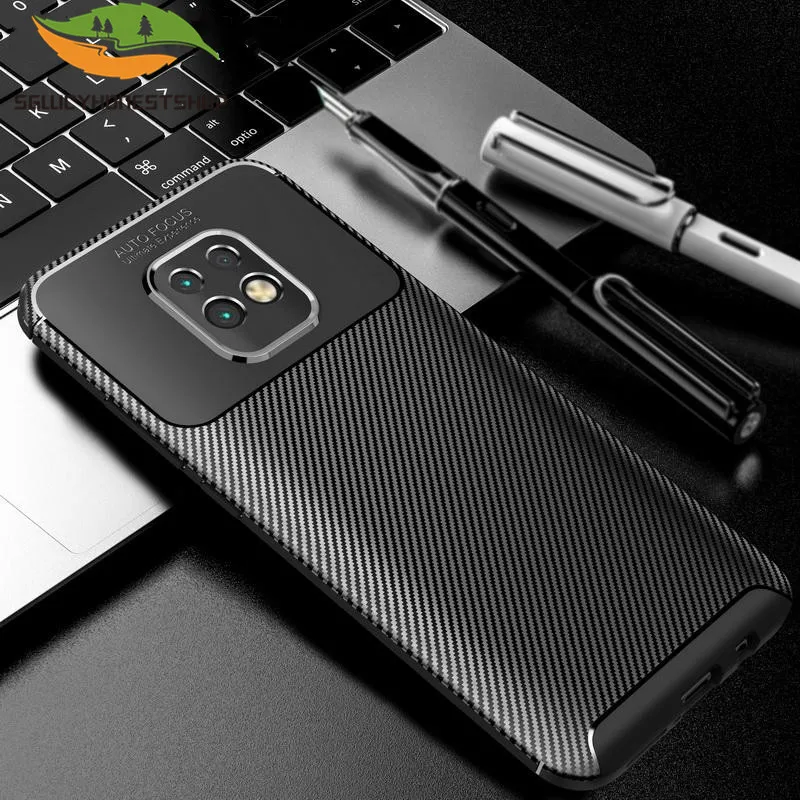 Мягкий чехол из углеродного волокна для Xiaomi Redmi Note 9 9s 8T 8 Pro 9A 8A 7A K20 K30 Mi 10 Lite 9T Poco X2 F2