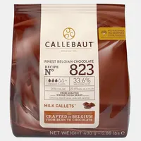 Шоколад молочный Callebaut в каллетах 33,6%