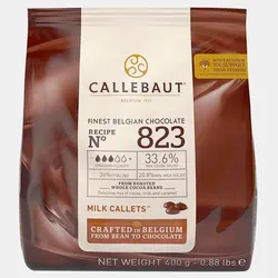 Шоколад молочный Callebaut в каллетах 33,6%