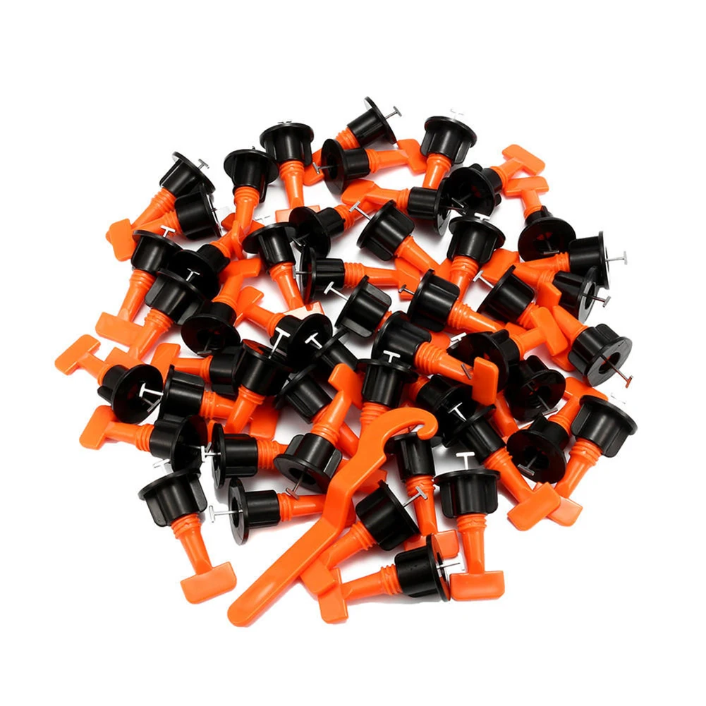 100/150Pcs Level Wedges Tile Spacers for Flooring Wall Leveling System Leveler Locator Spacers Plier Balance Tiles