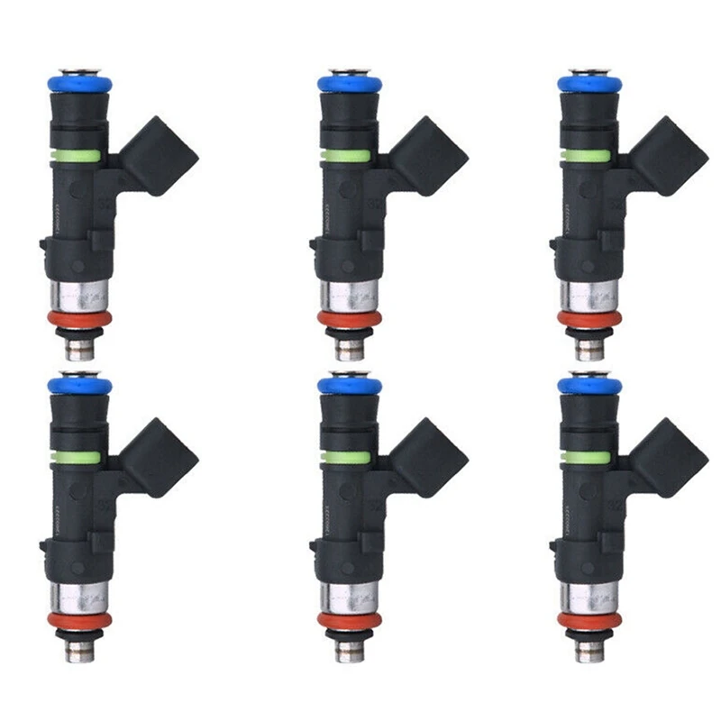 

6Pcs Fuel Injector 0280158154 12602223 for GMC Acadia Saturn Vue Saturn Outlook 3.6L