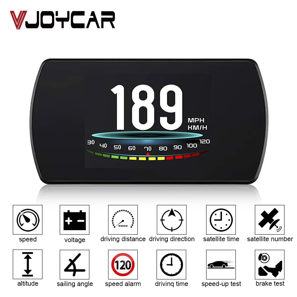 Универсальный бортовой компьютер Автомобильный дисплей HUD T800 цифровой GPS