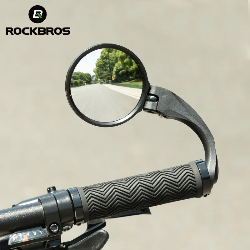 

ROCKBROS Bike Mirror Rear View Mirror for bicycle 360° Adjustable Cycling Handleba Mirror Wide Range Back Sight Reflector