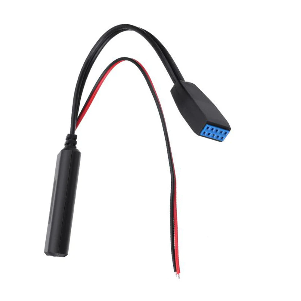 Biurlink автомобильный 10Pin разъем Bluetooth 5 0 Модуль вспомогательный AUX кабель адаптер