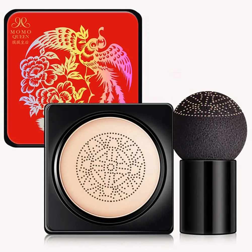 

Mushroom Concealer Air Cushion Foundation With Mushroom Head Makeup Matte Oil Control Concealer Full Coverage Liquid Cream