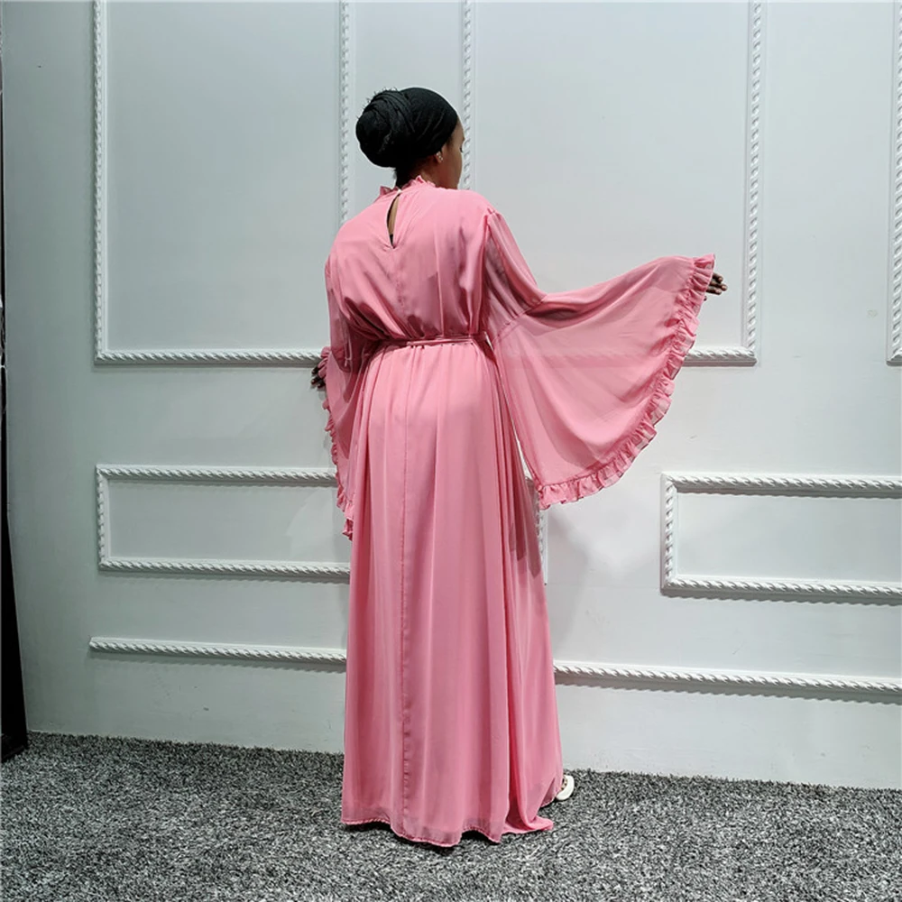 Кафтан Дубай абайя хиджаб мусульманское платье женские турецкие платья ислам