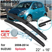 car wiper blade window windscreen windshield wipers blades j hook arm auto accessories for suzuki splash 2216 2008 2014