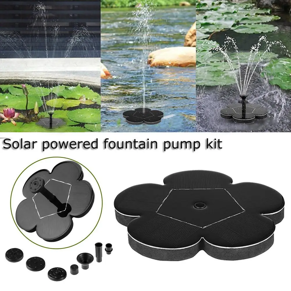 

Mini Solar Fountain 1.2W Solar Water Fountain Garden Pool Pond Outdoor Solar Panel Garden Decoration Jardin Muebles