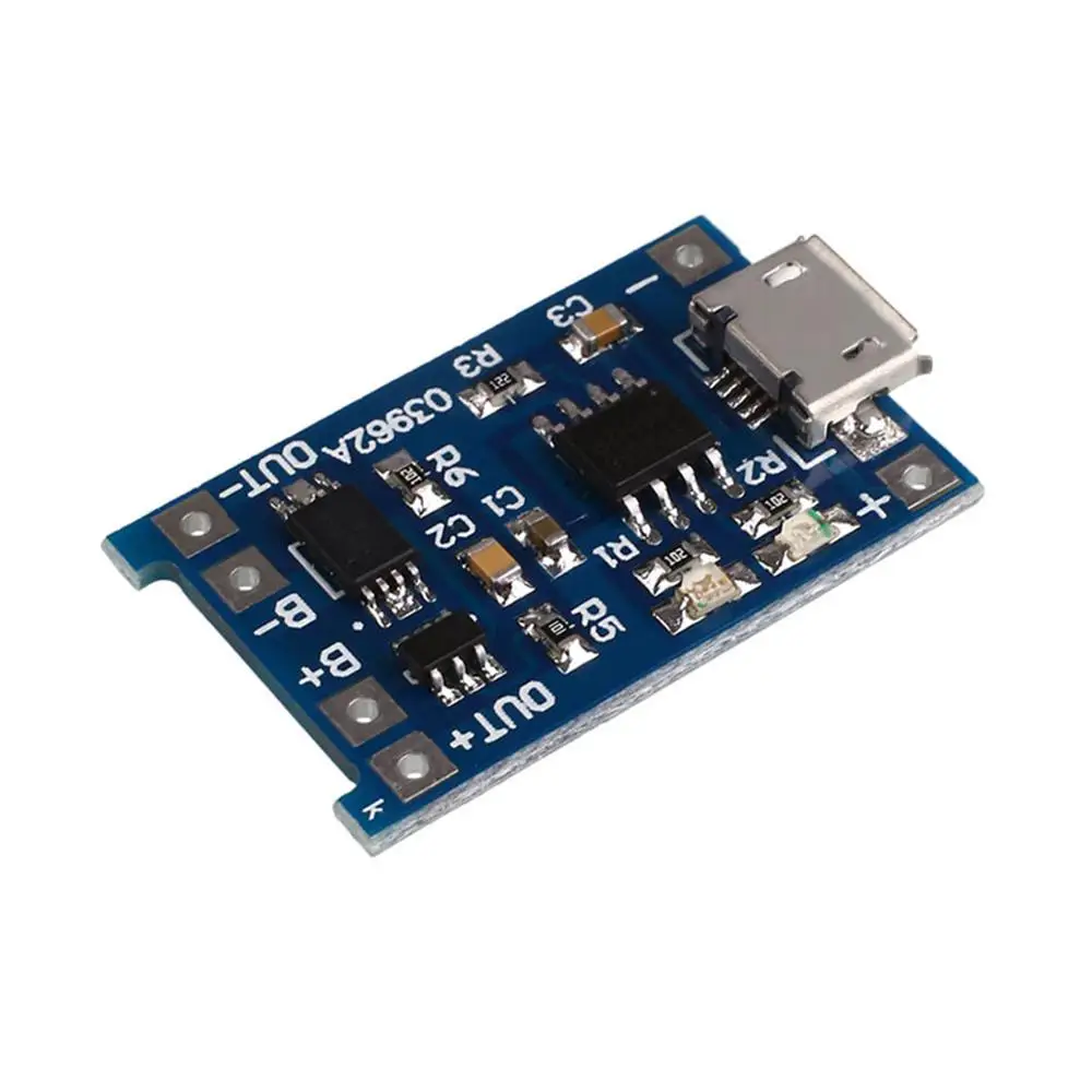 Cewaal Mini 5V 1A Micro USB портативная Защитная плата для зарядки литий ионных