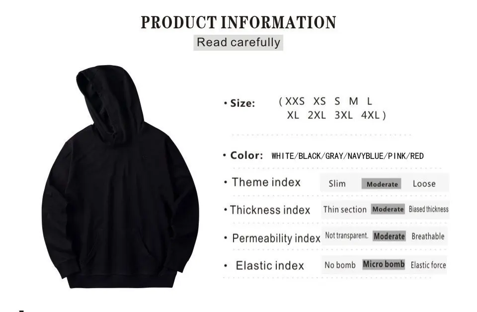 

Men's Women's Hoodies 2021 Spring Autumn Male Basic Casual Hoodies Sweatshirts Men Solid Oversized Hoodie Sweatshirt Streetwear
