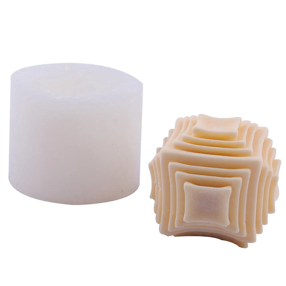 

Силиконовая форма в полоску для свечей, форма «сделай сам» для ароматерапии, ароматизированных свечей, форма для мыла ручной работы, форма из смолы, декор для домашнего искусства