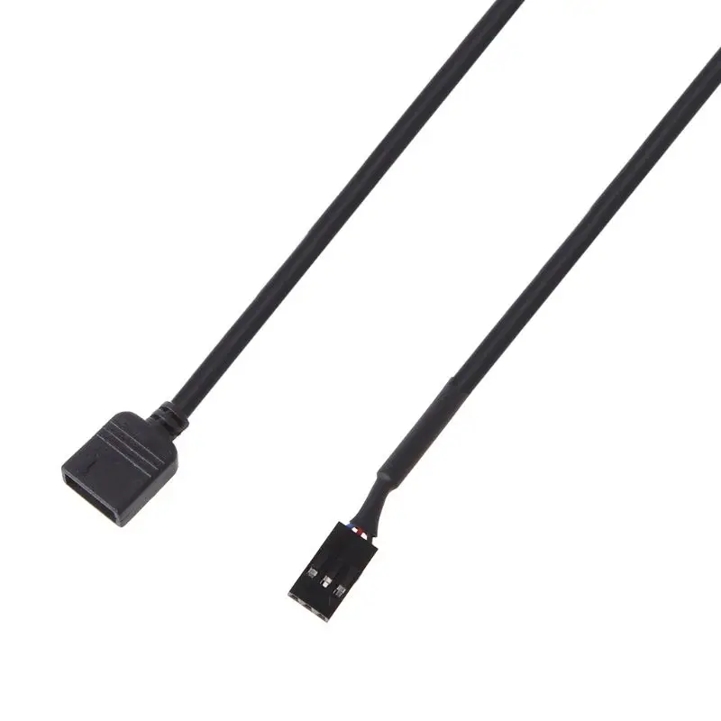 5В 3PIN RGB VDG адаптер линейный разъем материнская плата 3Pin к нормальному | Компьютеры