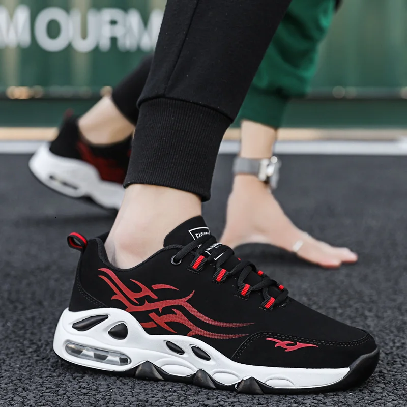 Модные мужские беговые кроссовки дышащие мягкие противоскользящие уличные