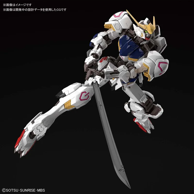 Аниме 1/100 мобильный костюм MG Barbatos Gundan 4-я модель сироты с железной кровью сборные