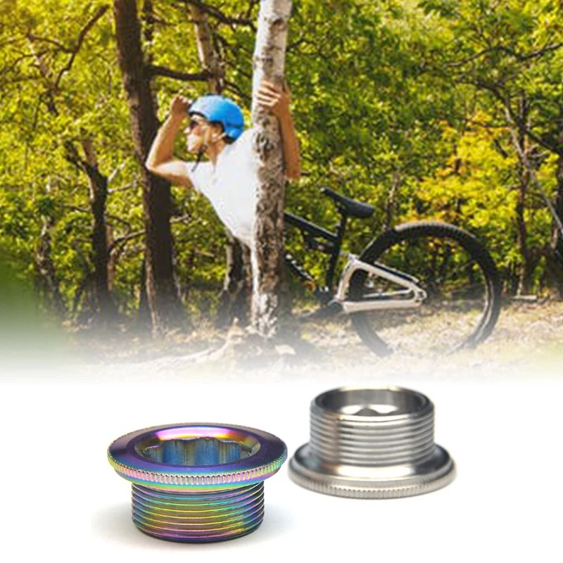 

M20X1mm Pitch Plated Crank Arm Bolt Screw for Bicycle BB Axis Screws