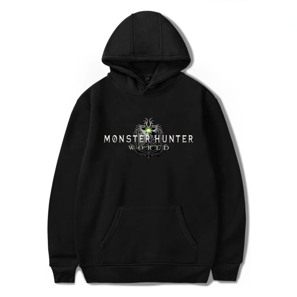 Толстовки с капюшоном Monster Hunter для мужчин и женщин повседневный свитшот в стиле