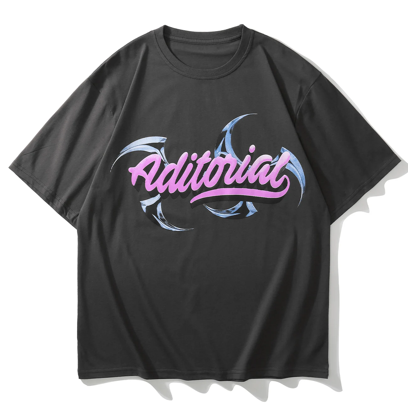 

LACIBLE T-Shirts Streetwear Letter Printing Hip Hop Harajuku Short Sleeve Tshirts Fashion Cotton Loose Tees Mens Summer Casual