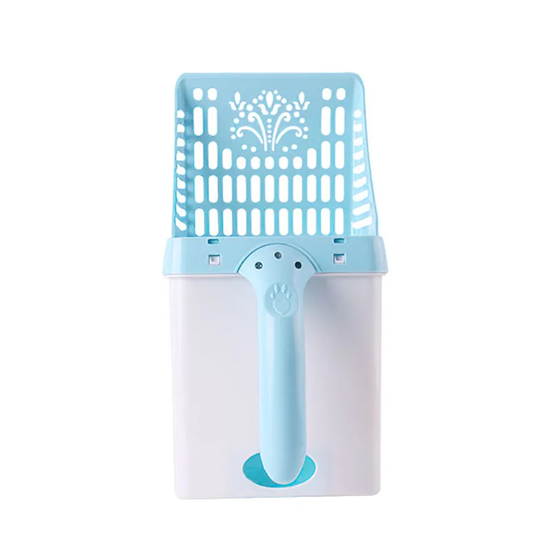 

Pet Supplies 4 Color Cat Litter Shovel Dog Cleaning Tool Belt Hook Poop Picking Shovel Garbage Bag Dispenser Puppies Accessories