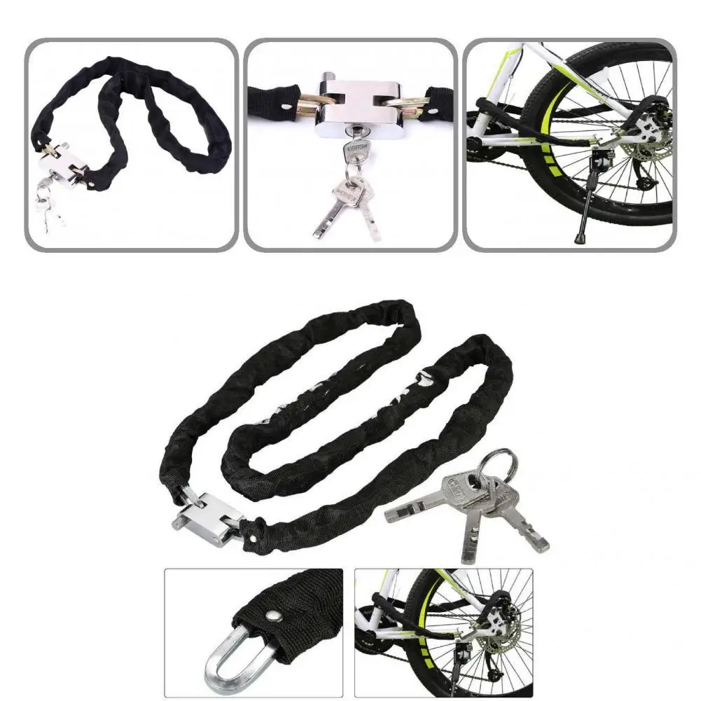 

Waterproof Universal Heavy Duty Chain Lock Solid Padlock Safe for Motorcycles