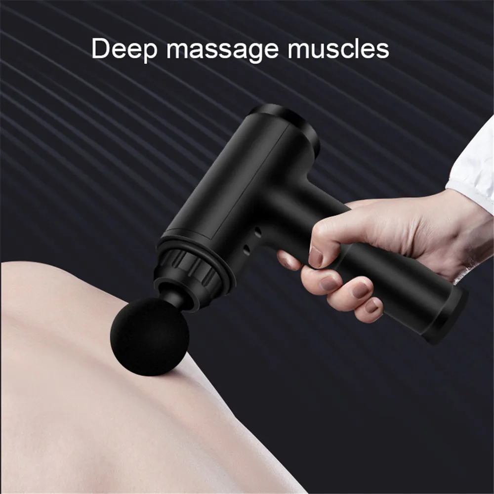 

Massage Gun Muscle Massager Rechargeable Muscle Deep Tissue Massager Body Relaxation Slimming Shaping Pain Relief