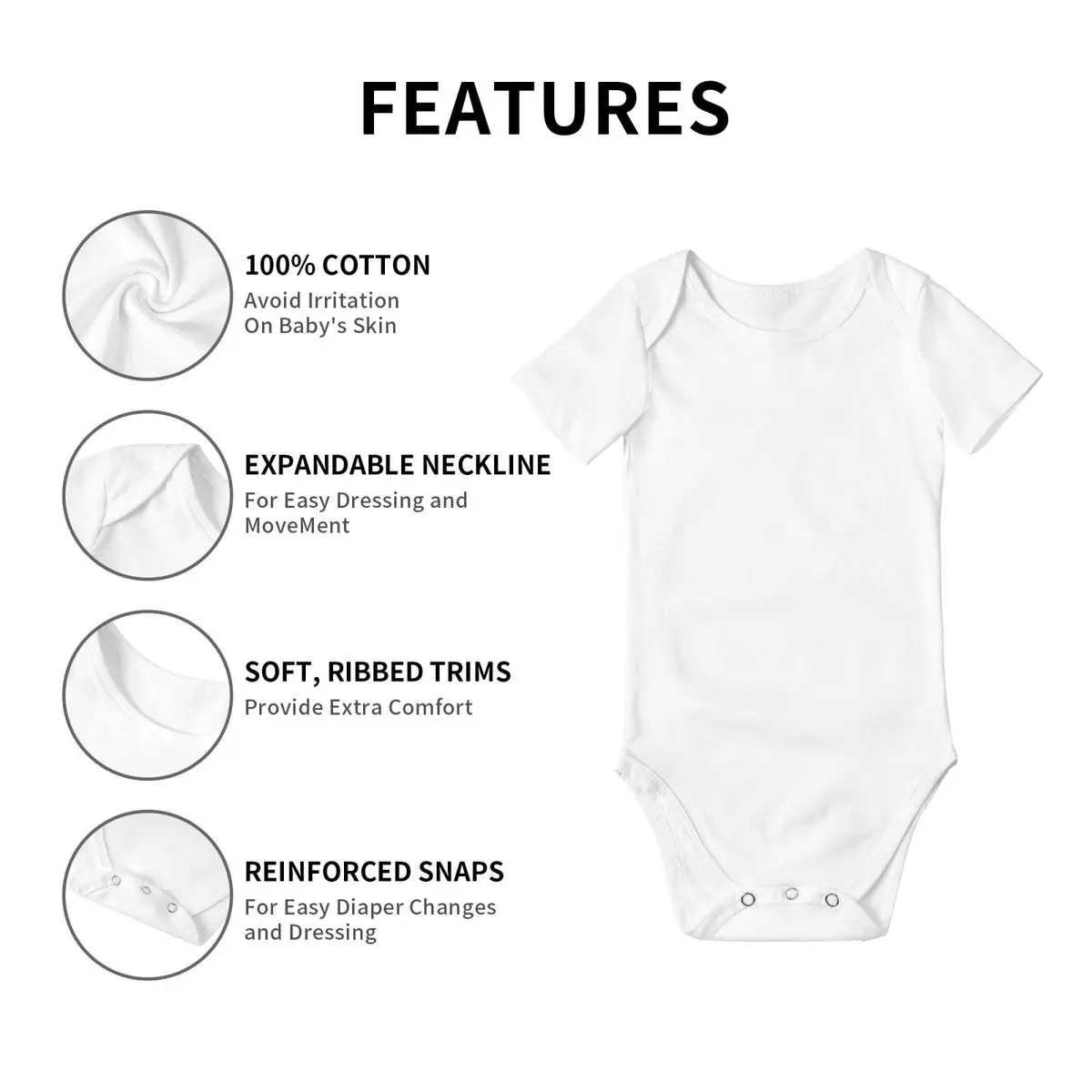 The Golang Mascot : Music Newborn Baby Clothes Rompers Cotton Jumpsuits Go Backend Logo Scripting Language |