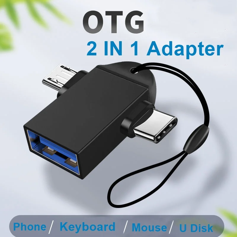 Tongdaytech 2 в 1 OTG адаптер Micro USB Type C к 3 0 синхронизация данных конвертер для Samsung Huawei Xiaomi