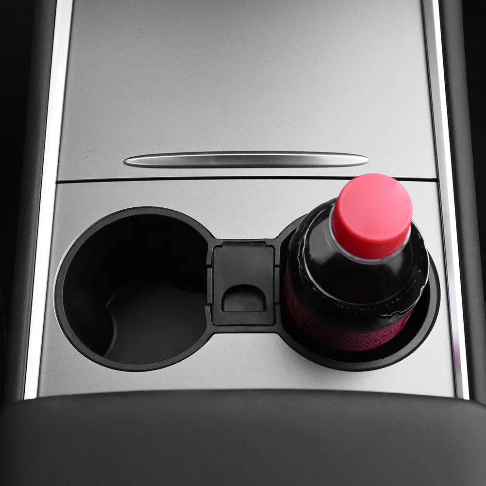 

Center Console Cups Holder Inserts Silicone for Tesla Model 3 Model Y 2021 Automobiles Interior Accessories