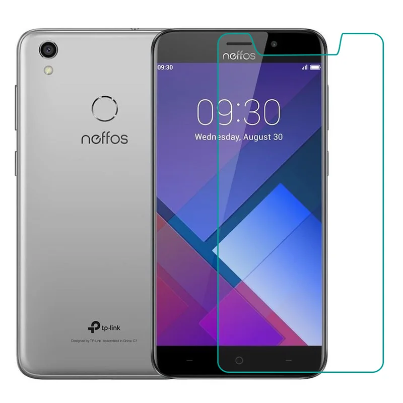 

Smartphone 9H Tempered Glass for TP-Link Neffos C7 GLASS Protective Film on TP910A TP910C 5.5" Screen Protector cover phone