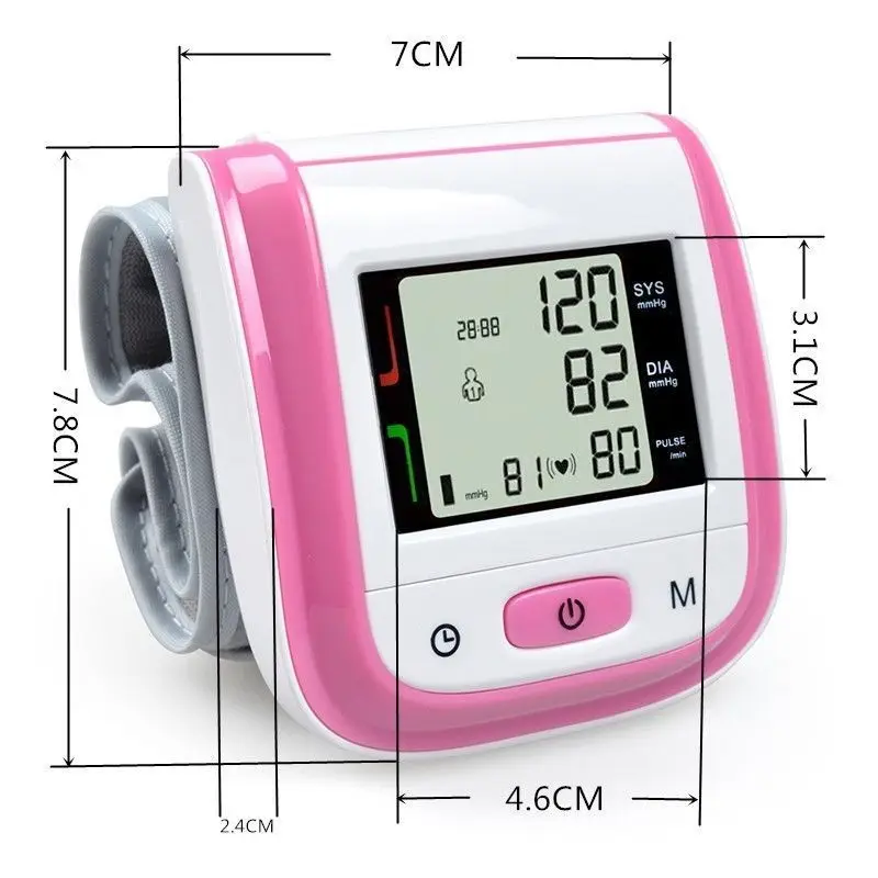 

Loodom OLED Pulse Oximeter oximetro Baby Thermometer Wrist Blood Pressure Monitor Thermometr Oximetro De Dedo Blood pressure