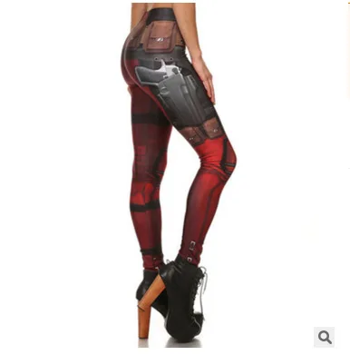 Женские осенне зимние 3D брюки с рисунком соблазнительный один в одном|Легинсы| |