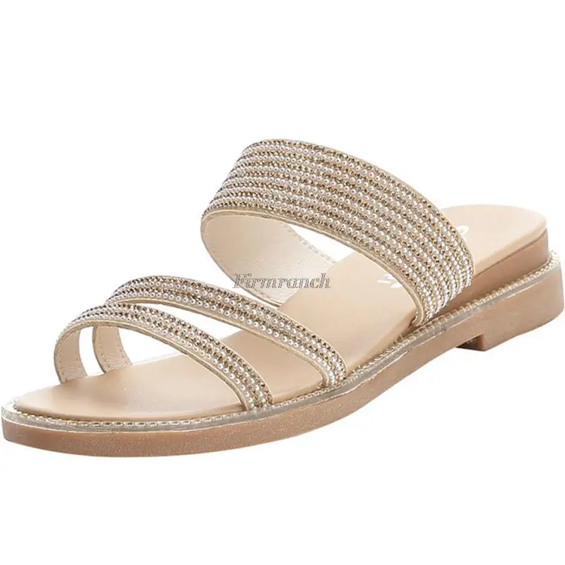 

Женские туфли, тапочки, Новинка лета 2021, женская уличная одежда, подходящая ко всему женская обувь на плоской подошве