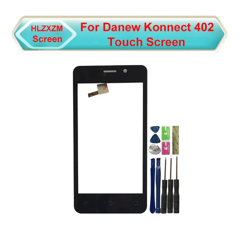 Для Danew Konnect 402 сенсорная панель без ЖК дисплея дигитайзер Замена|Сенсорные панели