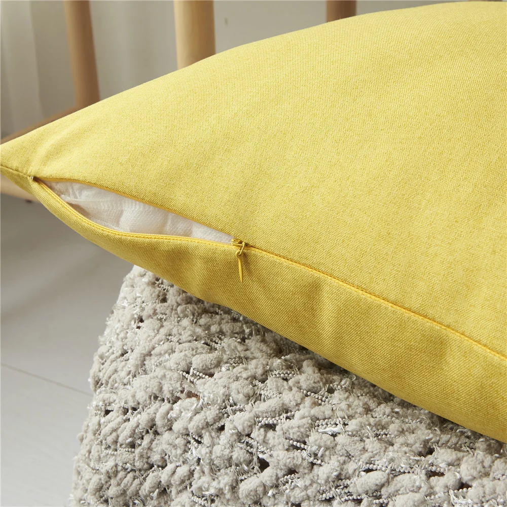 

The New Solid Color Super Soft Pillow Does Not Contain Core Modern Minimalist ins Wind Pillowcase Waterproof 4545cm5050cm