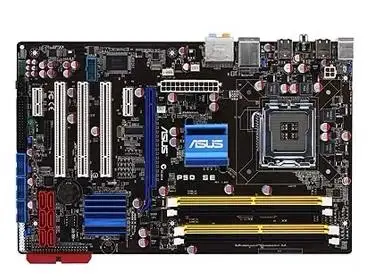 Настольная материнская плата Asus P5Q SE LGA 775 DDR2 USB2.0 16 Гб для Core 2 Duo Quad P45 оригинальная