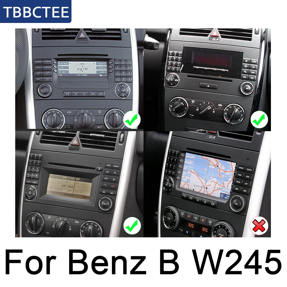 Для Mercedes Benz B class W245 2005 ~ 2012 NTG Android автомобильный мультимедийный радио dvd плеер gps