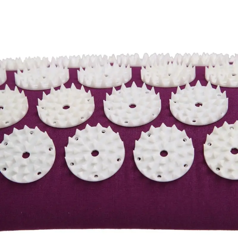 Акупрессурная массажная подушка для йоги шеи головы снятия стресса