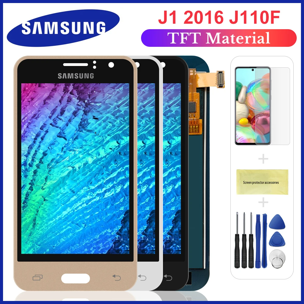 Sinmaytai 100% тест для Samsung Galaxy J120 2016 J120F дисплей ЖК сенсорный экран дигитайзер в сборе