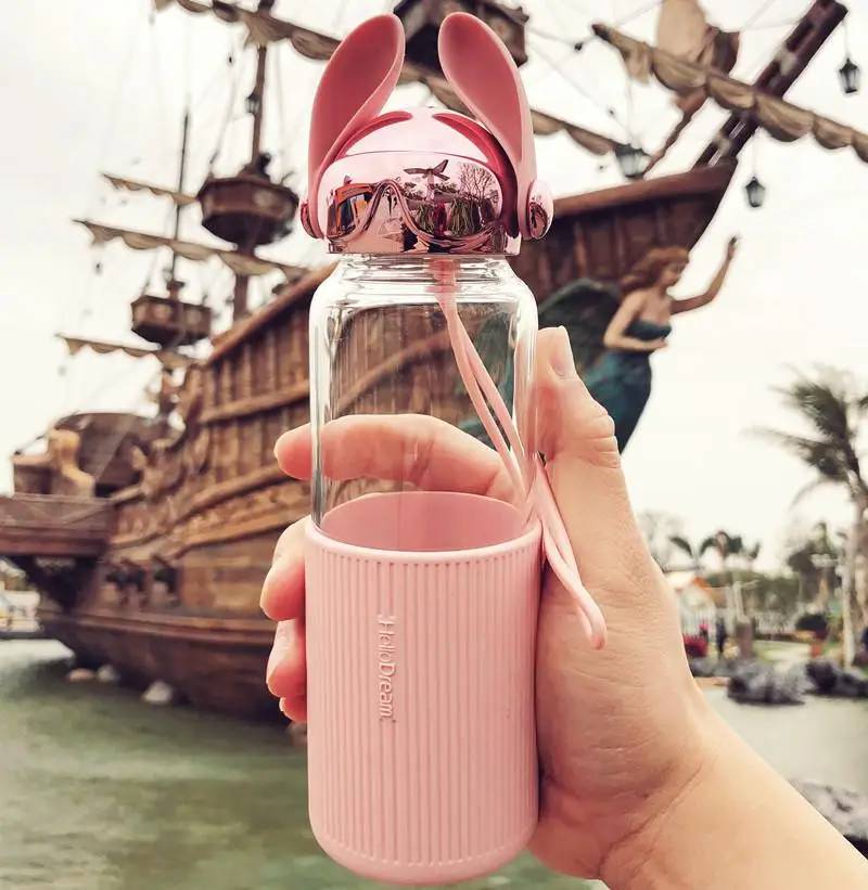 Крутая стеклянная чашка в форме собаки 350 мл термостойкие чашки из