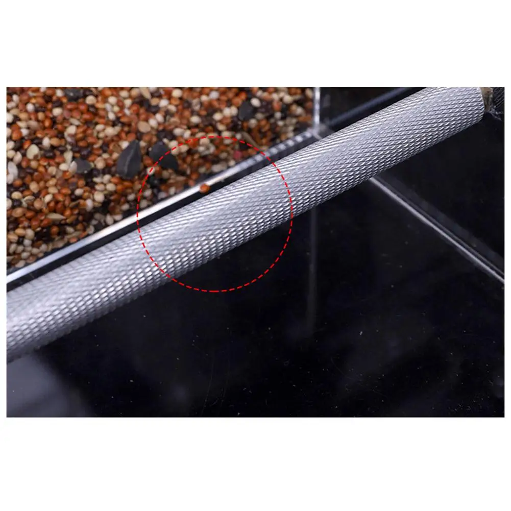 Акриловая автоматическая кормушка для попугаев без бардака устройство