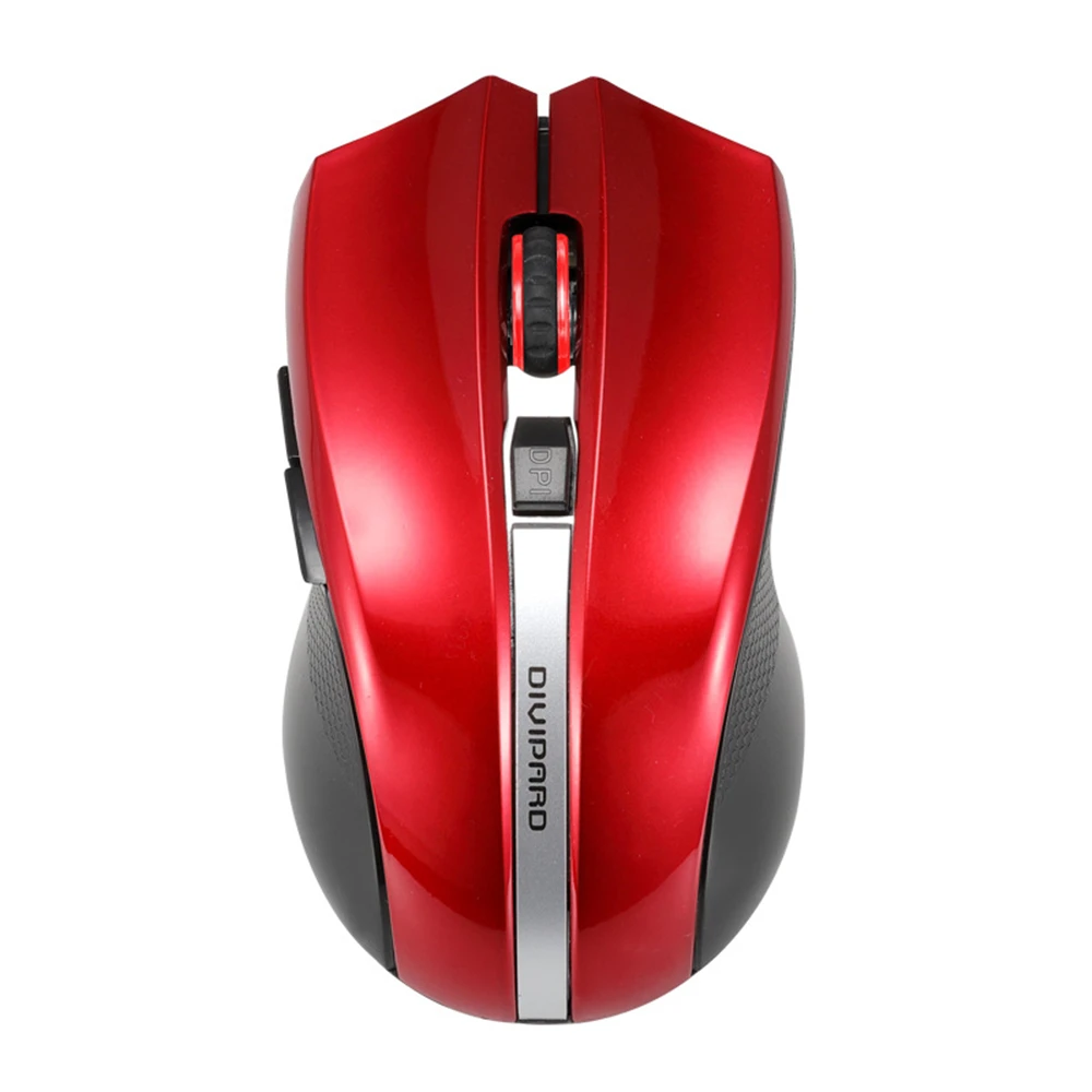 

2.4g Wireless Silent Gaming Mouse For Notebook Computers 2400 Dpi Optical Mice 4 Adjustable Dpi Ergonomic Shape