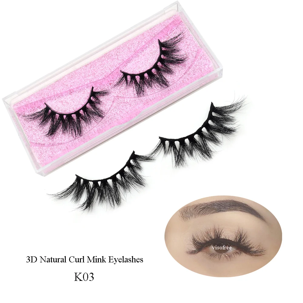 

visofree Beauty eyelashes 3D Mink Full Volume lash vendors False Eyelashes Soft Dramatic mink lashes Fake Eye Lashes Makeup